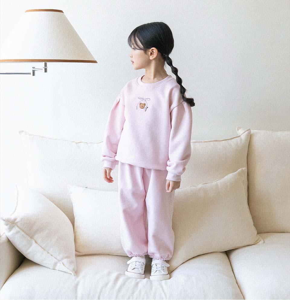 bebolien小熊刺繡蕾絲套裝10