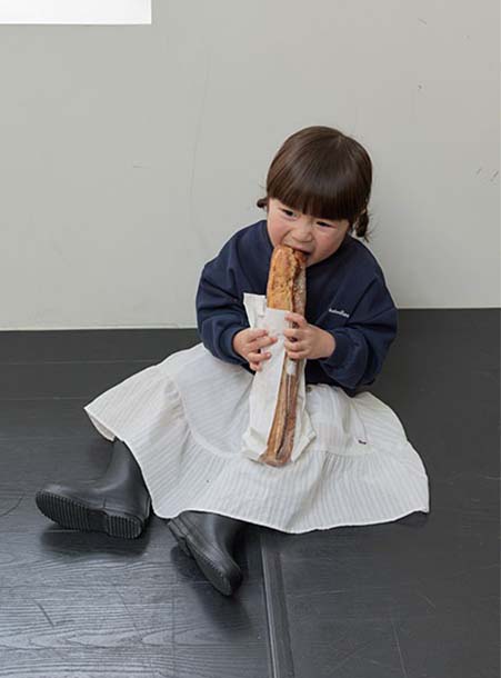 bebolien刺繡白色長裙16