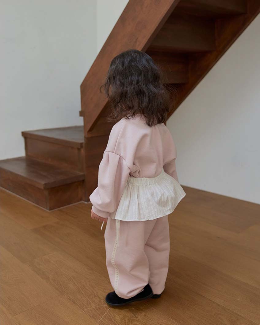 BEBOLIEN綁帶白色襯裙13