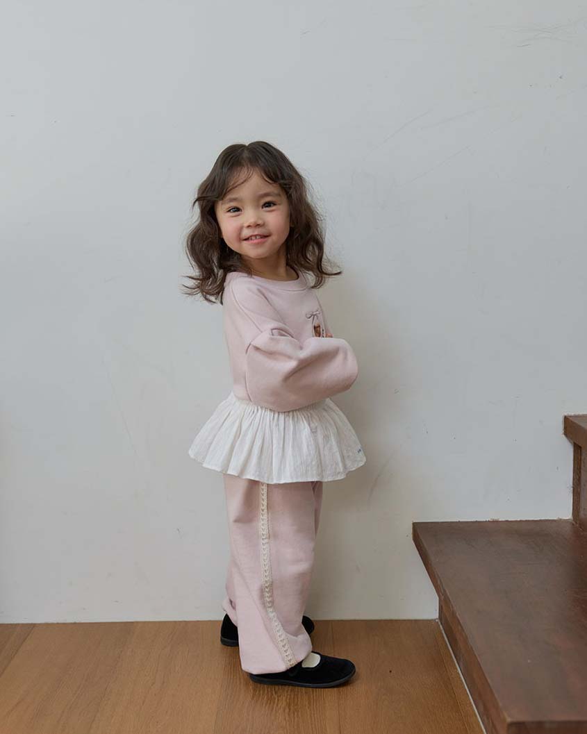 BEBOLIEN綁帶白色襯裙14