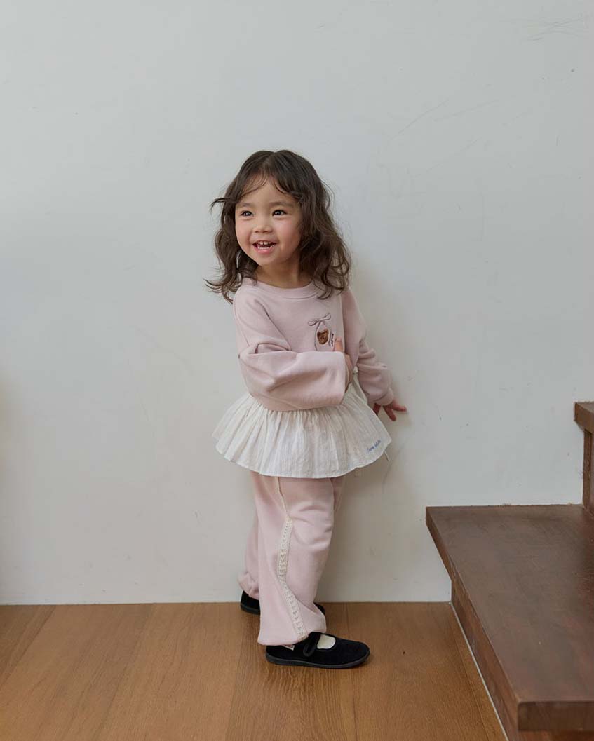 BEBOLIEN綁帶白色襯裙15