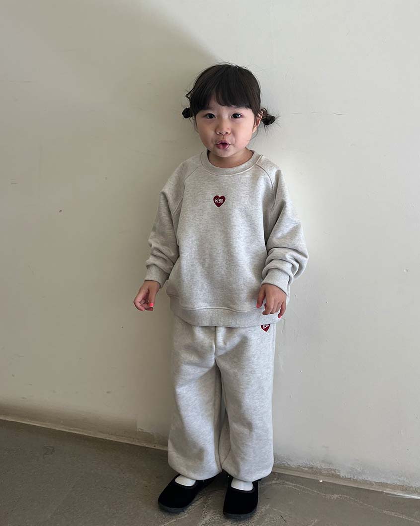 BEBOLIEN愛心刺繡長褲01