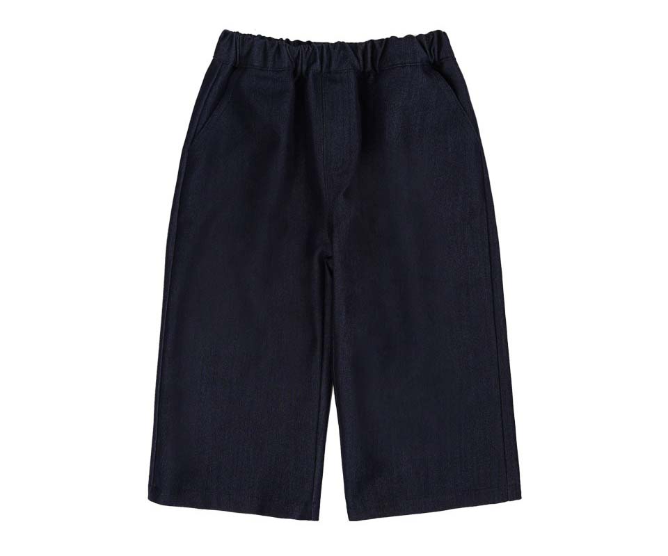 bebolien刺繡薄款牛仔寬褲10