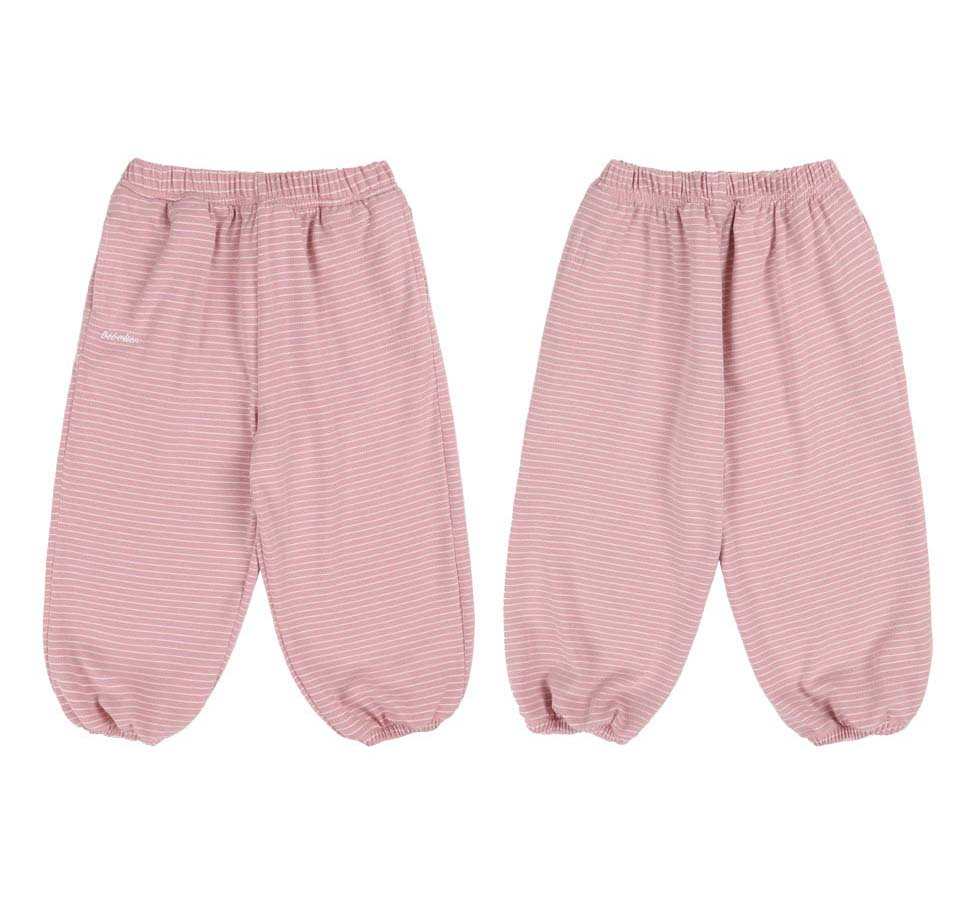 bebolien寬鬆條紋長褲 10