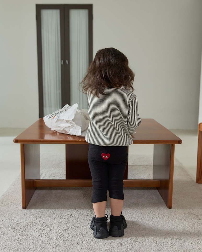 BEBOLIEN愛心刺繡條紋上衣 10