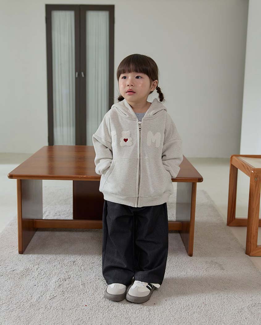 bebolien小熊字母連帽外套 03