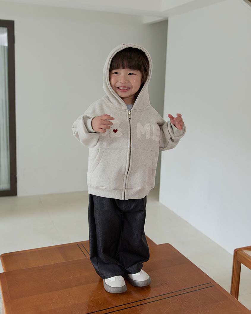 bebolien小熊字母連帽外套 06