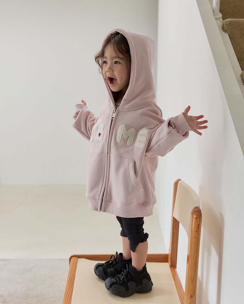 bebolien小熊字母連帽外套 13
