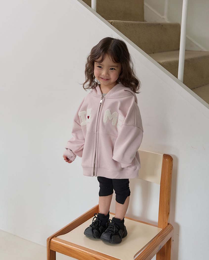 bebolien小熊字母連帽外套 14