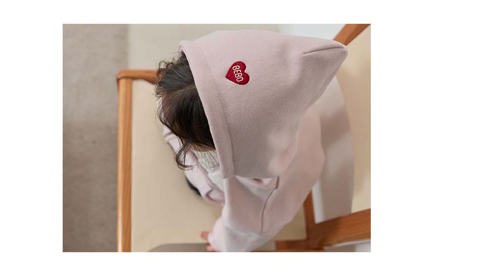 bebolien小熊字母連帽外套 16