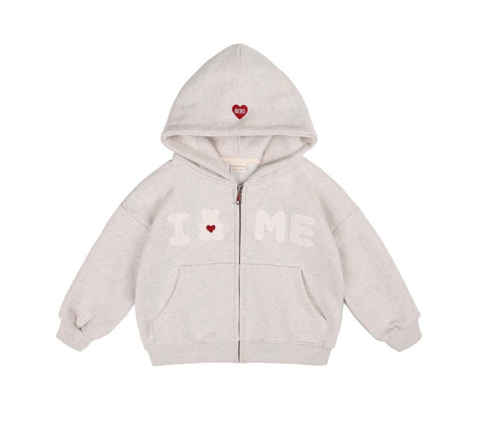 bebolien小熊字母連帽外套 21