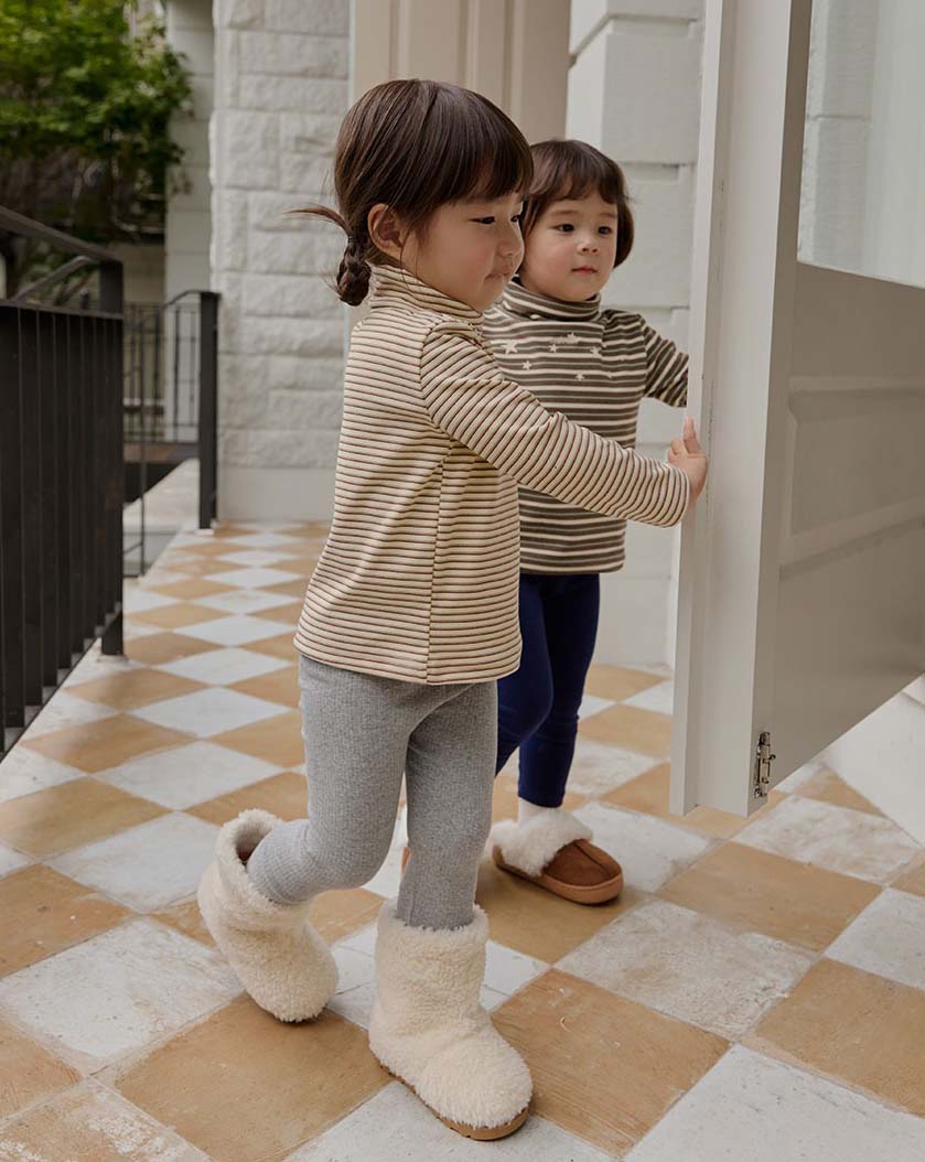 bebolien愛心彈性長褲 03