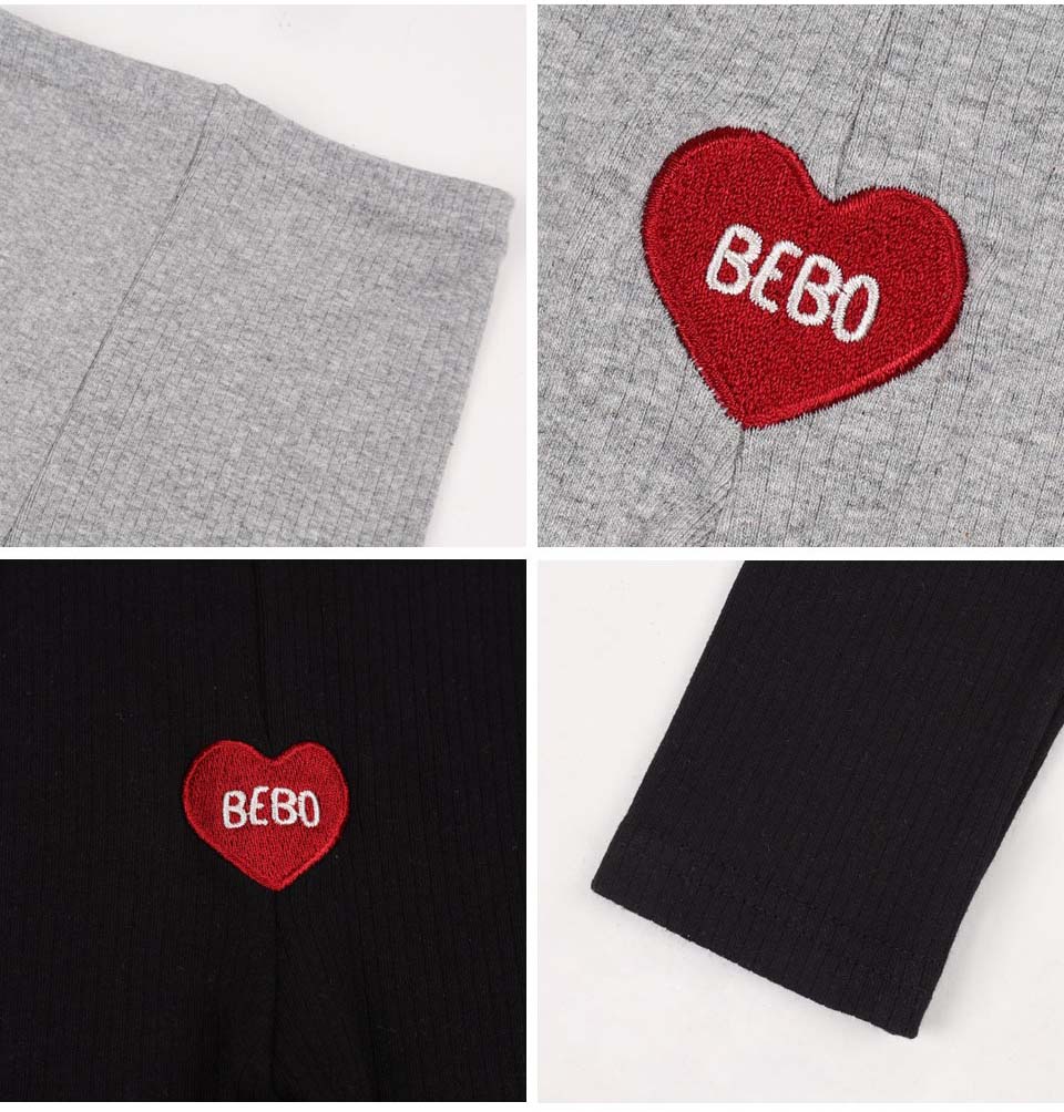 bebolien愛心彈性長褲 10