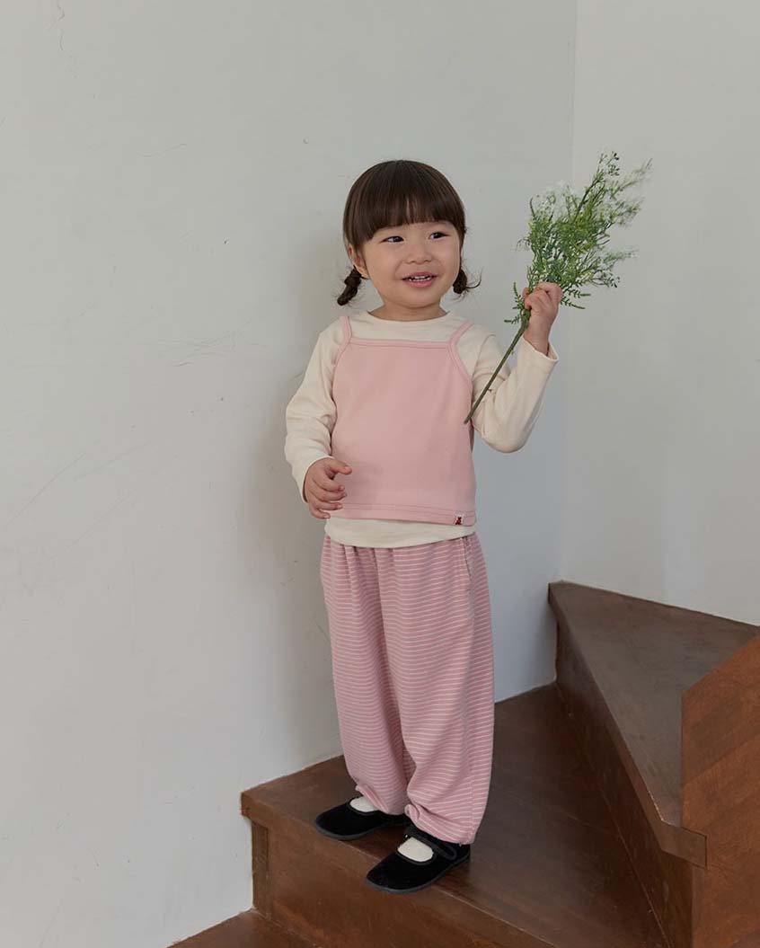 bebolien寬鬆條紋長褲 14