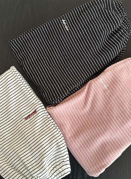 bebolien寬鬆條紋長褲 22