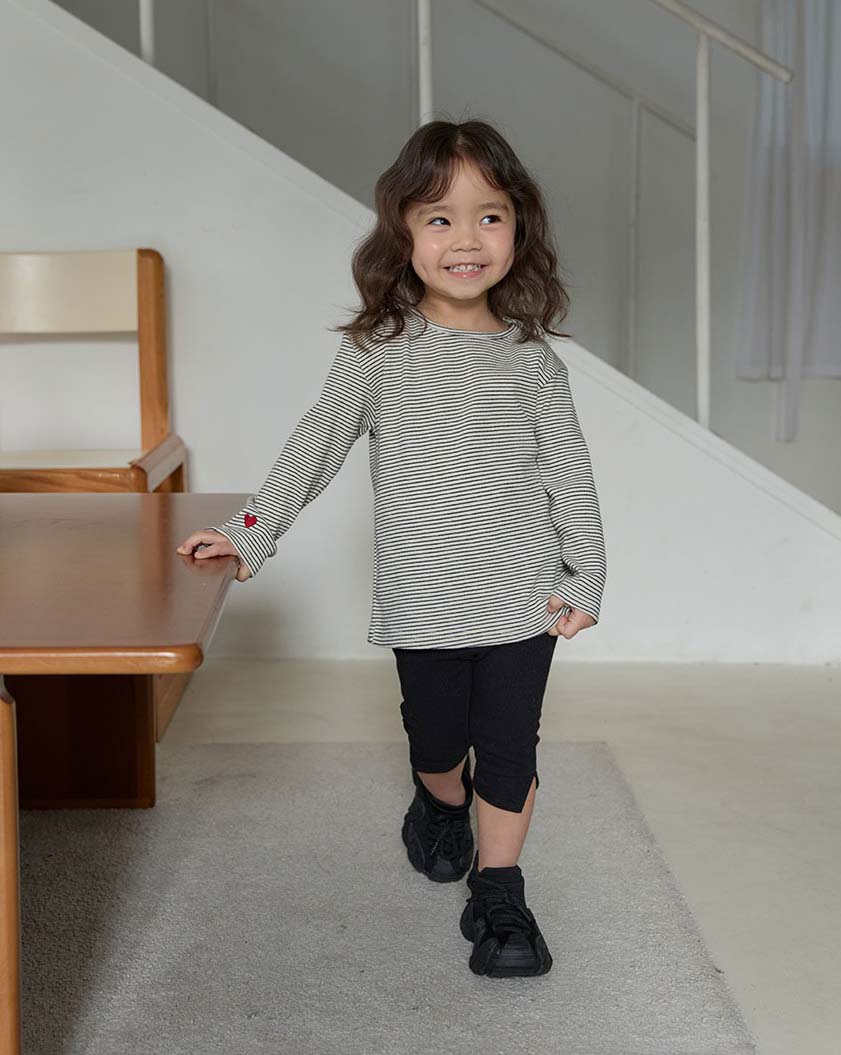 bebolien開叉彈性七分褲 14