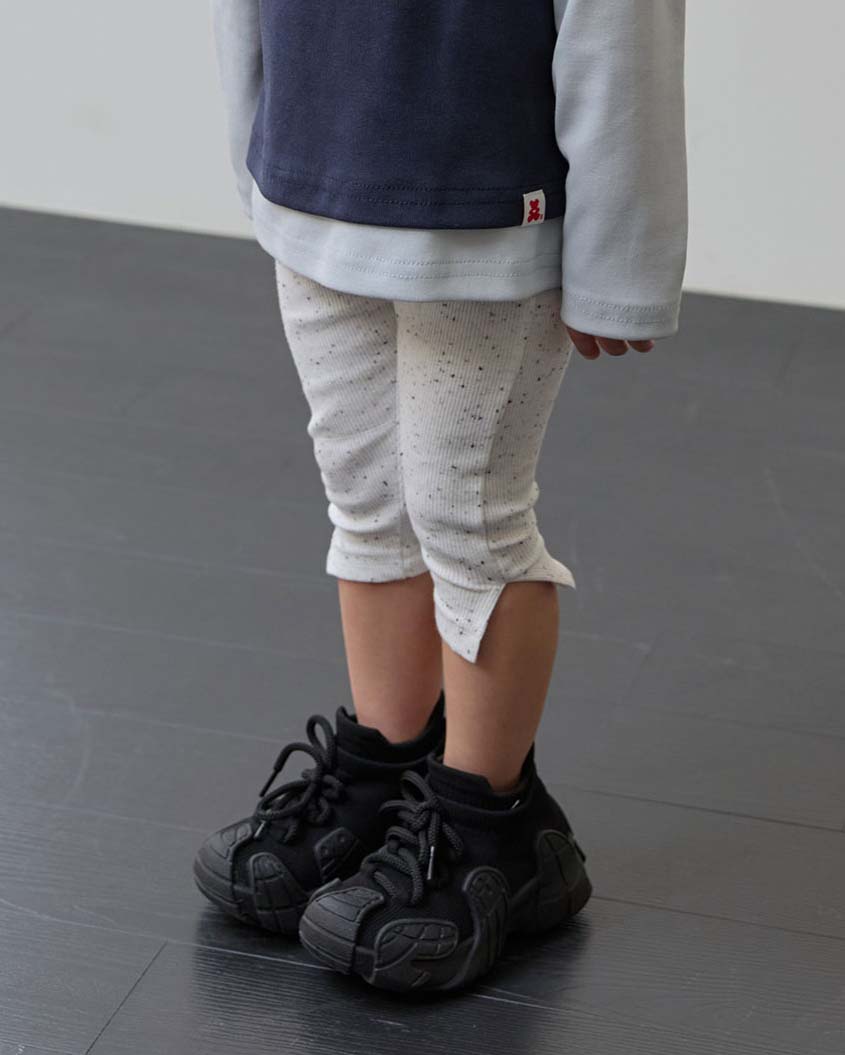 bebolien開叉彈性七分褲 09