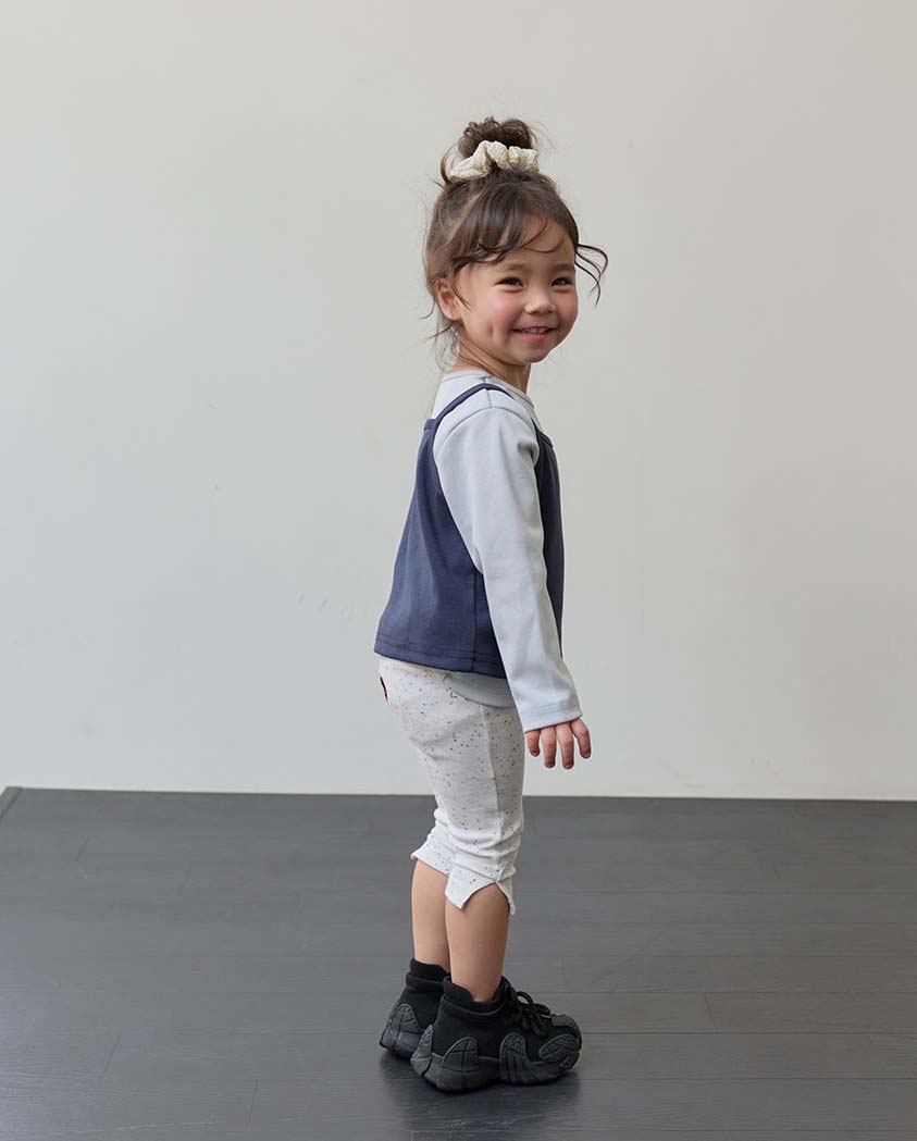 bebolien開叉彈性七分褲 17