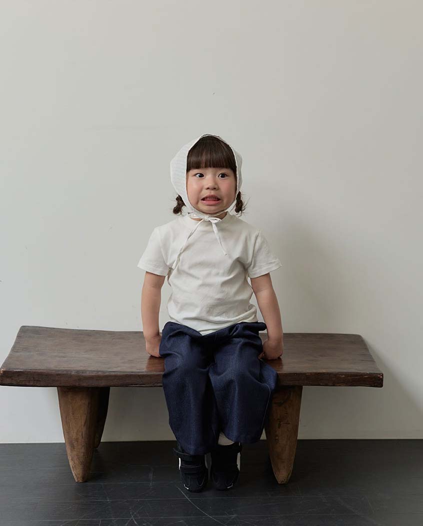 bebolien刺繡薄款牛仔寬褲24