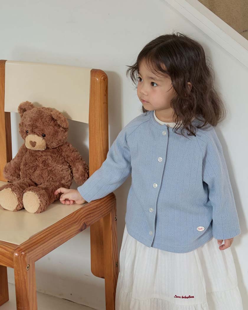 BEBOLIEN鏤空開襟外套13