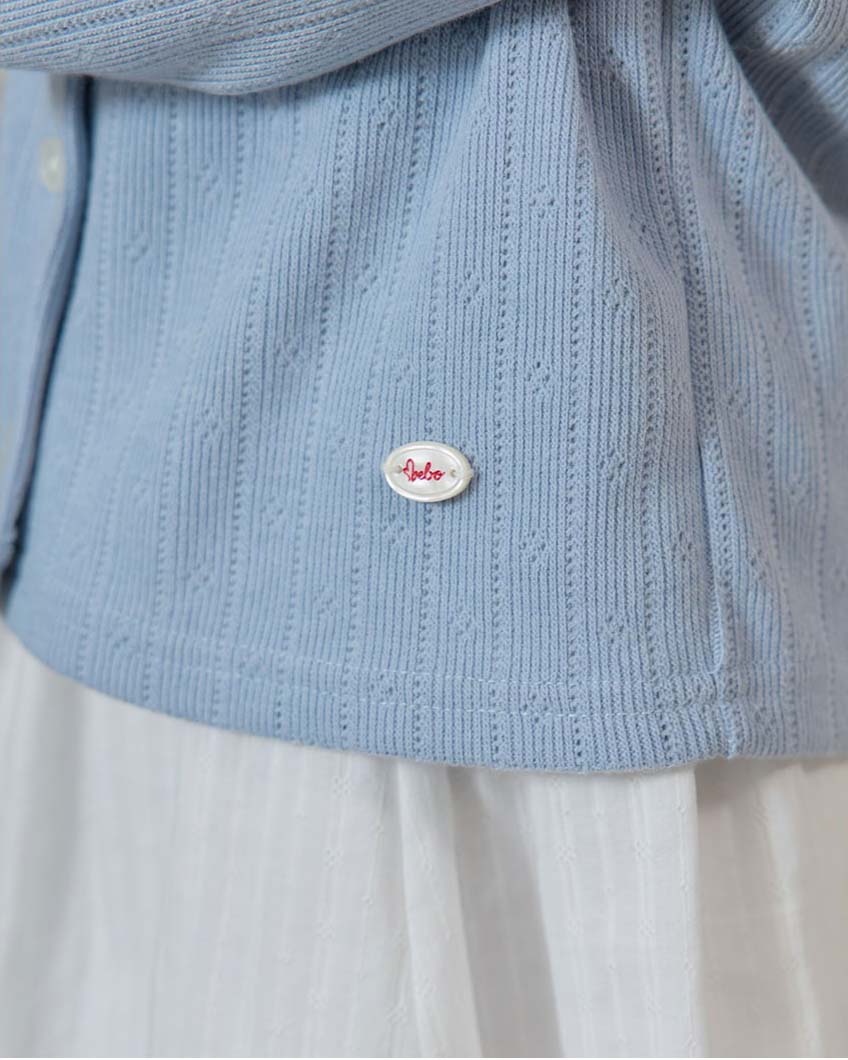 BEBOLIEN鏤空開襟外套08