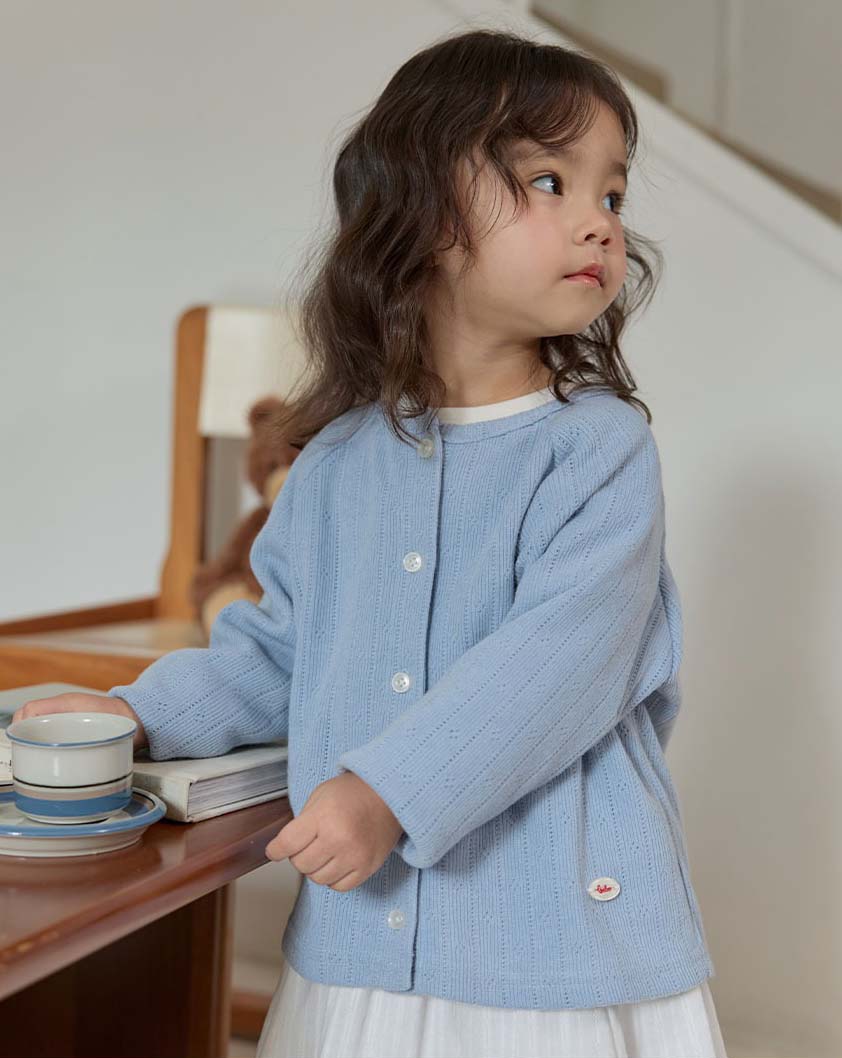 BEBOLIEN鏤空開襟外套09