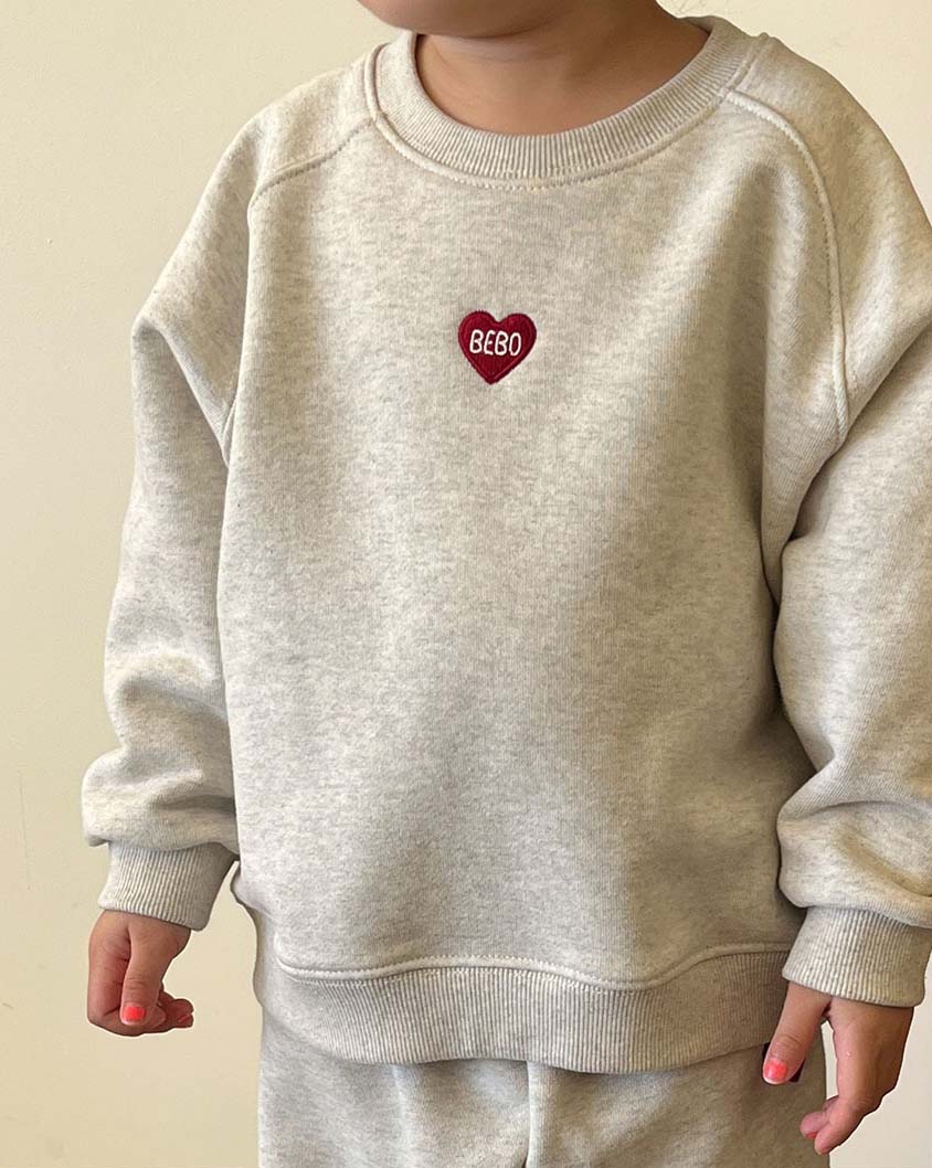 bebolien愛心刺繡拉克蘭上衣03