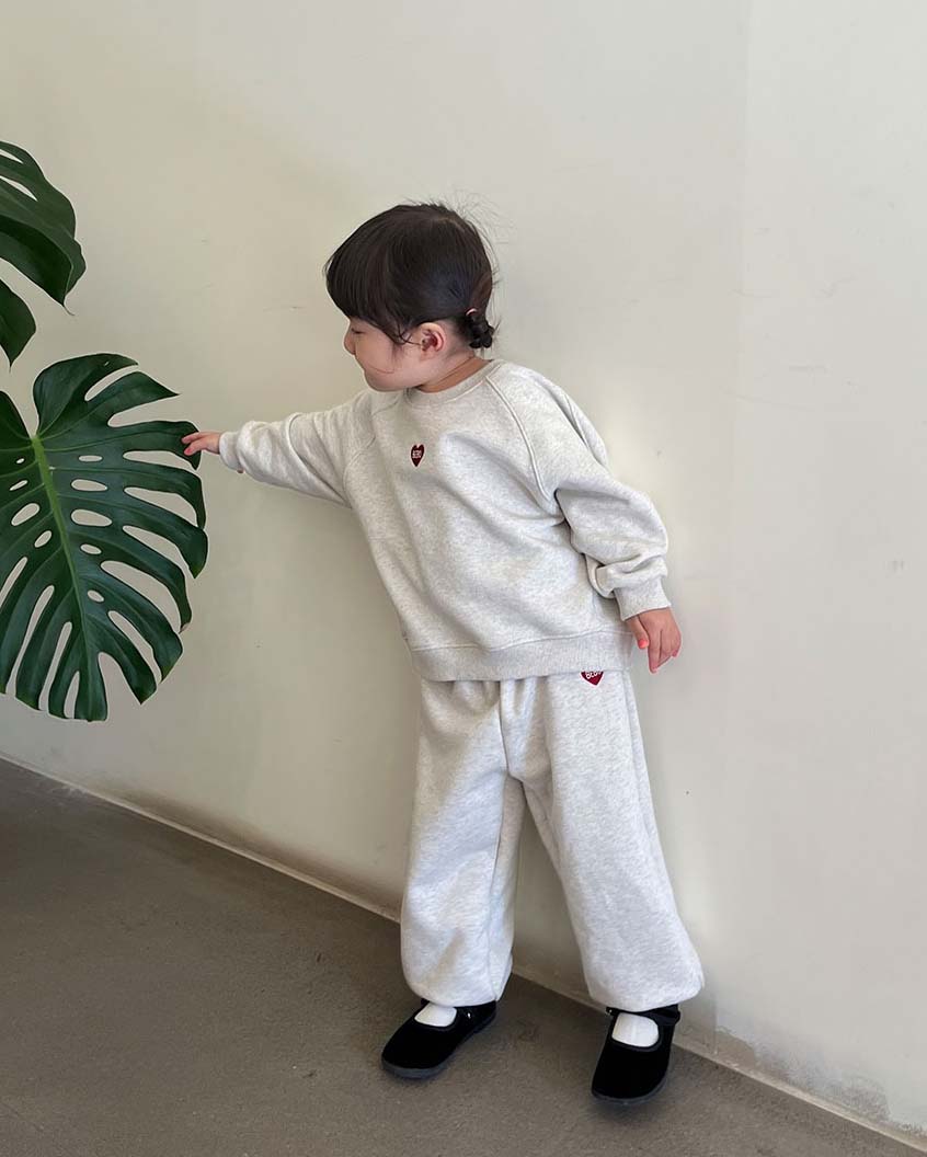 BEBOLIEN愛心刺繡長褲03