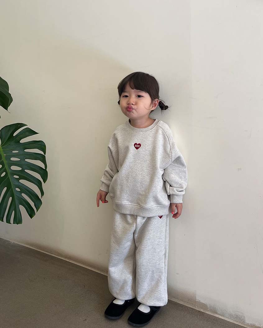 BEBOLIEN愛心刺繡長褲12