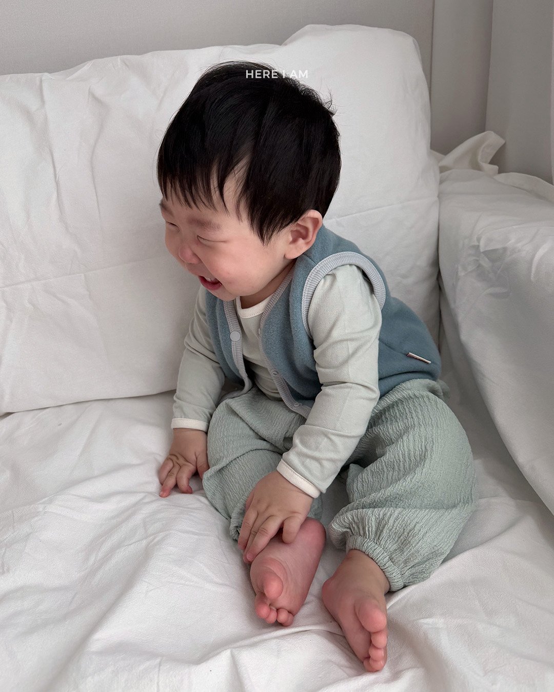 here i am 涼感防蚊薄長褲 15