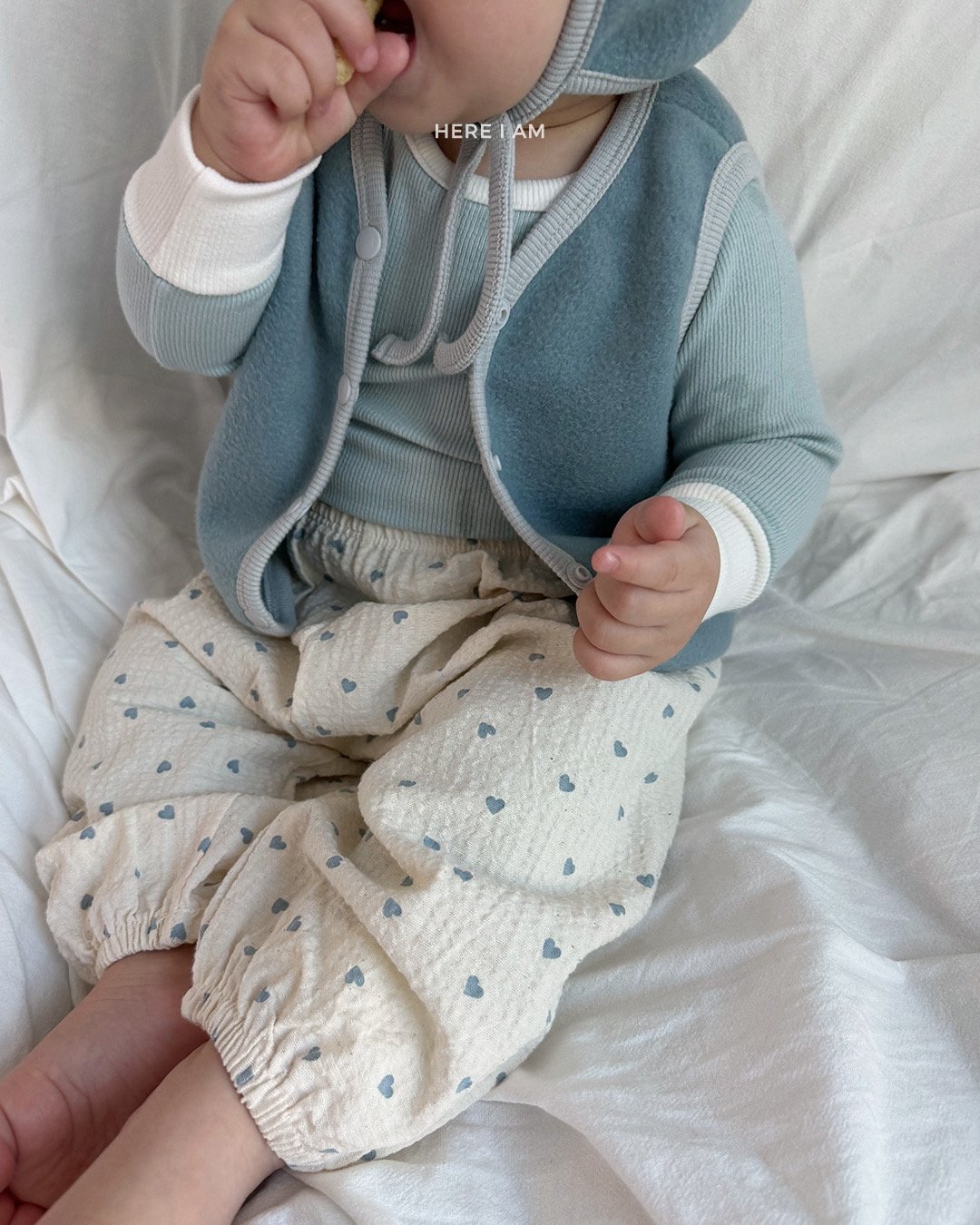 here i am 涼感防蚊薄長褲 46