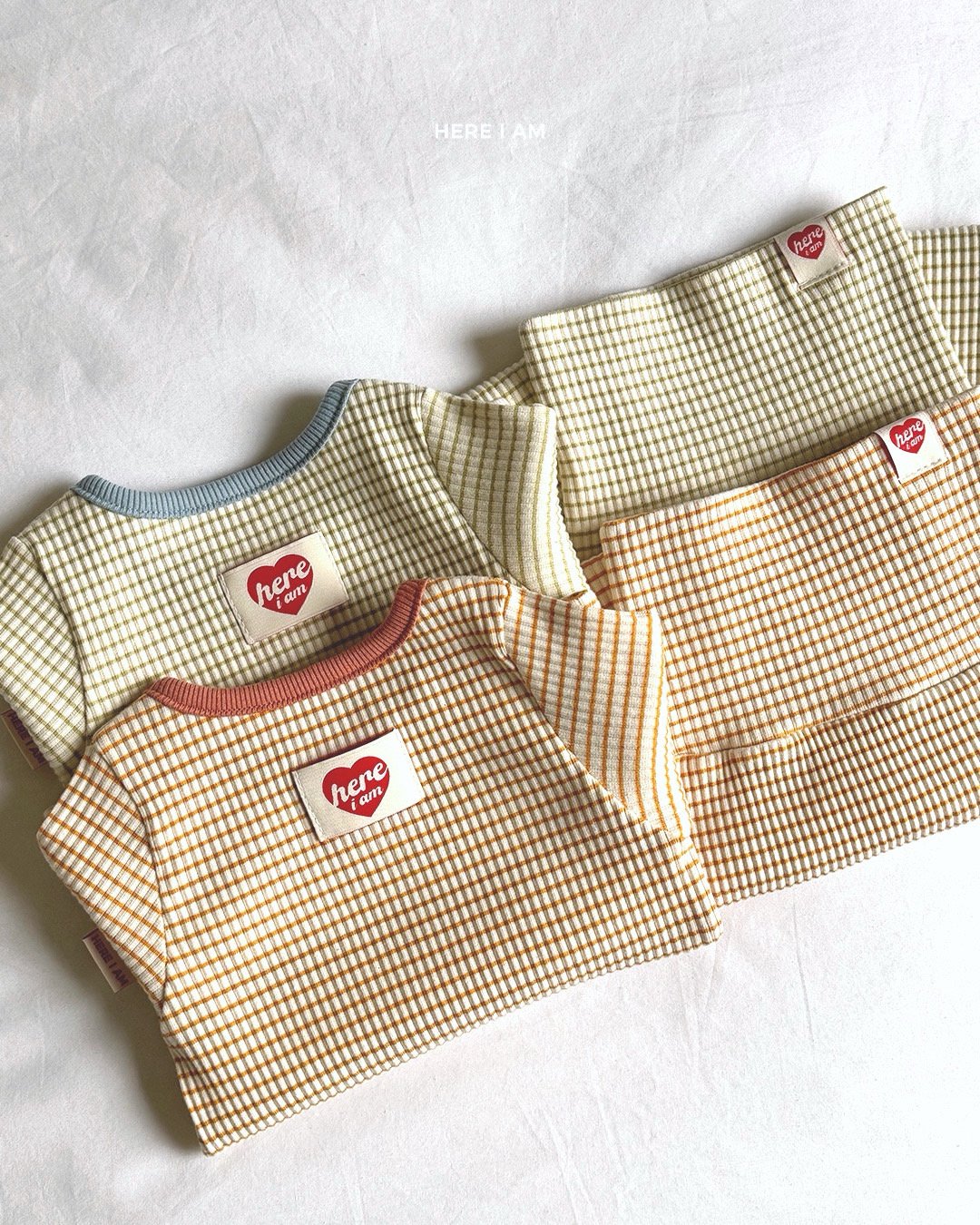 HERE I AM 彈性條紋家居服 12