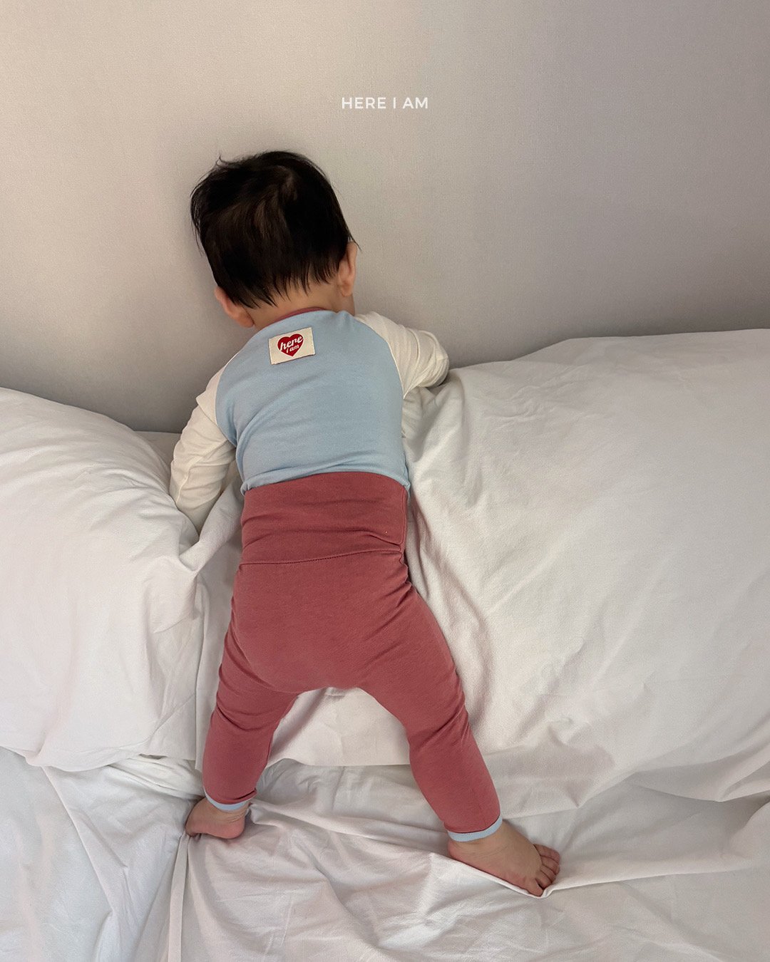 HERE I AM 撞色家居服 09