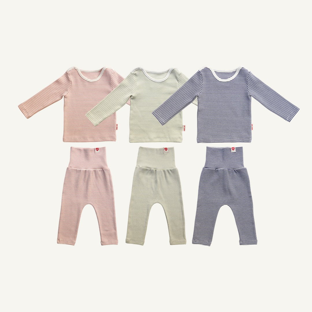 HERE I AM 橫條紋家居服 18