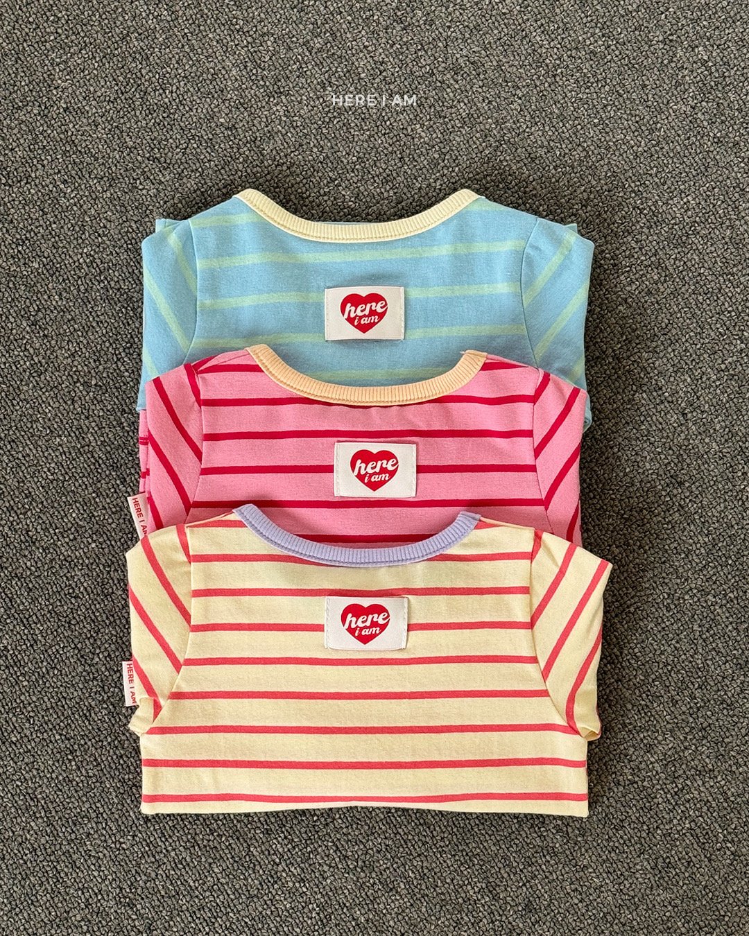 HERE I AM 寬條紋家居服 05