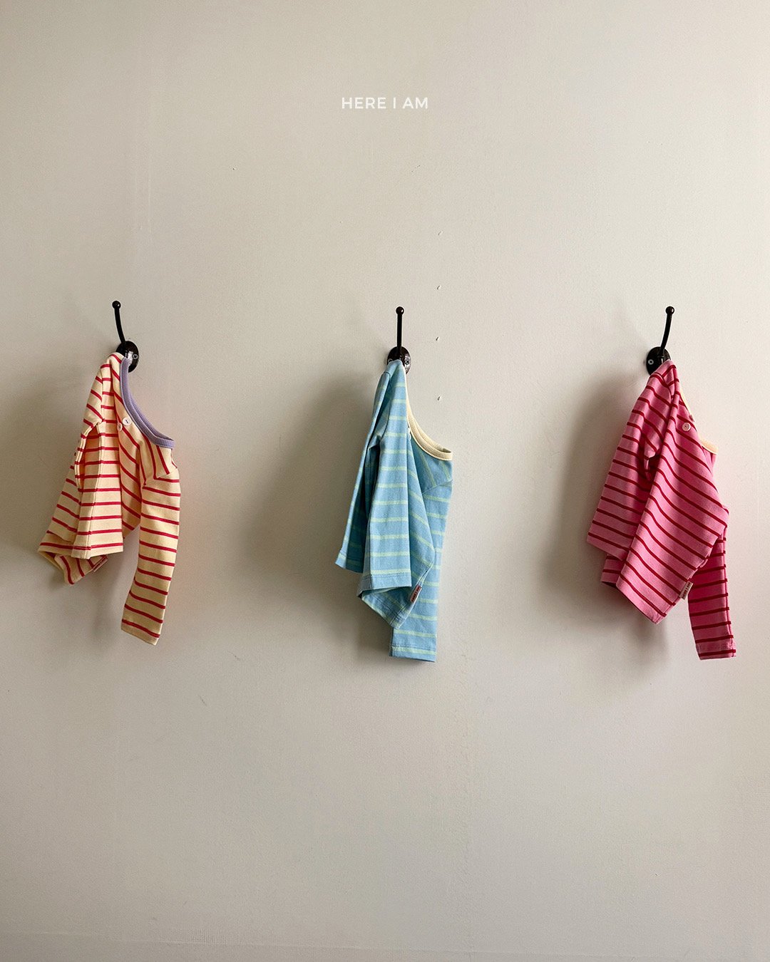 HERE I AM 寬條紋家居服 07