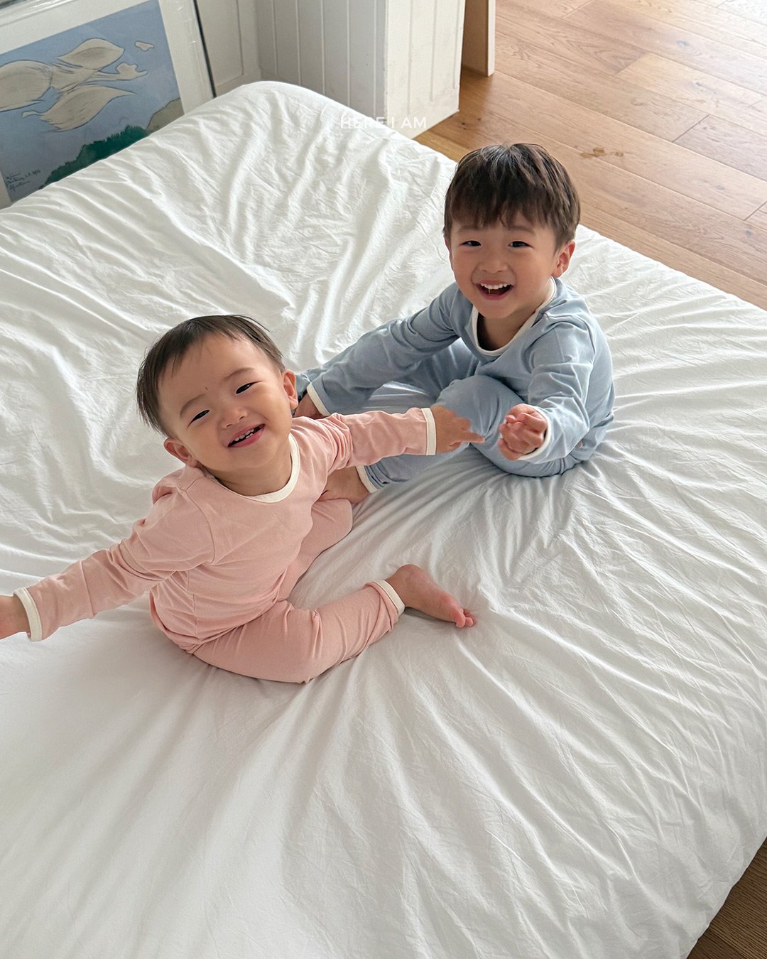 HERE I AM 彩虹素色家居服 15