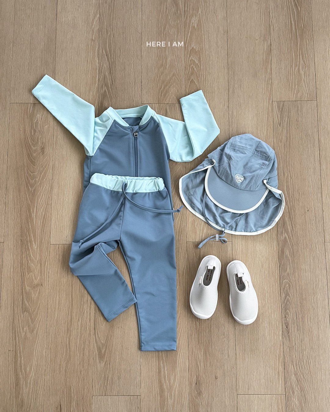 here i am 拉鍊式防曬泳裝 05