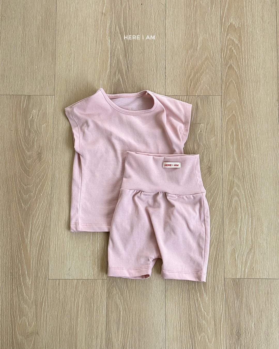 here i am 素色涼感家居服套裝 04