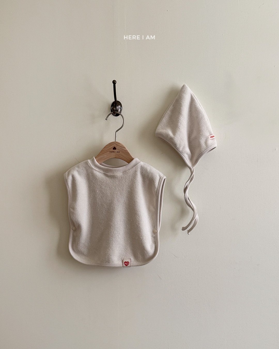 here i am 毛巾布大背心圍兜 10