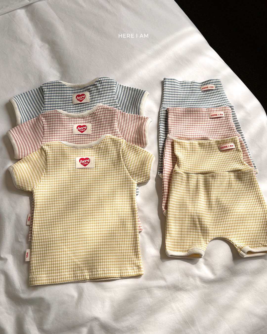 here i am 糖果橫條紋家居服套裝 07