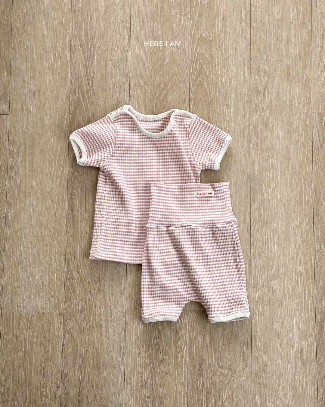 here i am 糖果橫條紋家居服套裝 03