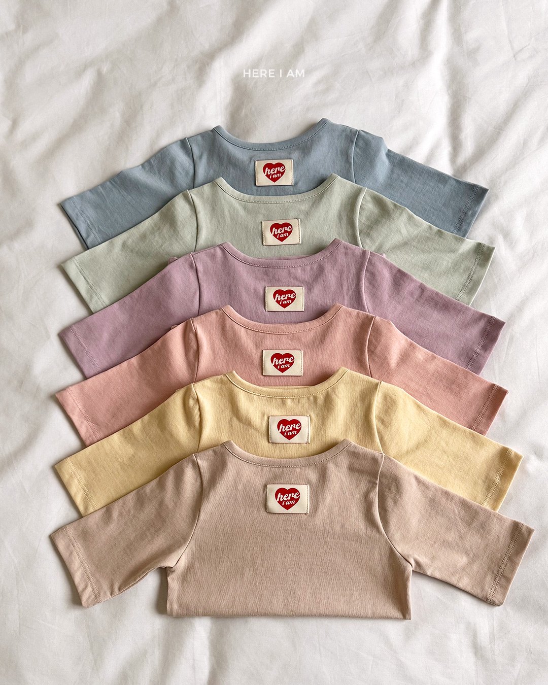 here i am 彩虹七分袖家居服套裝 10