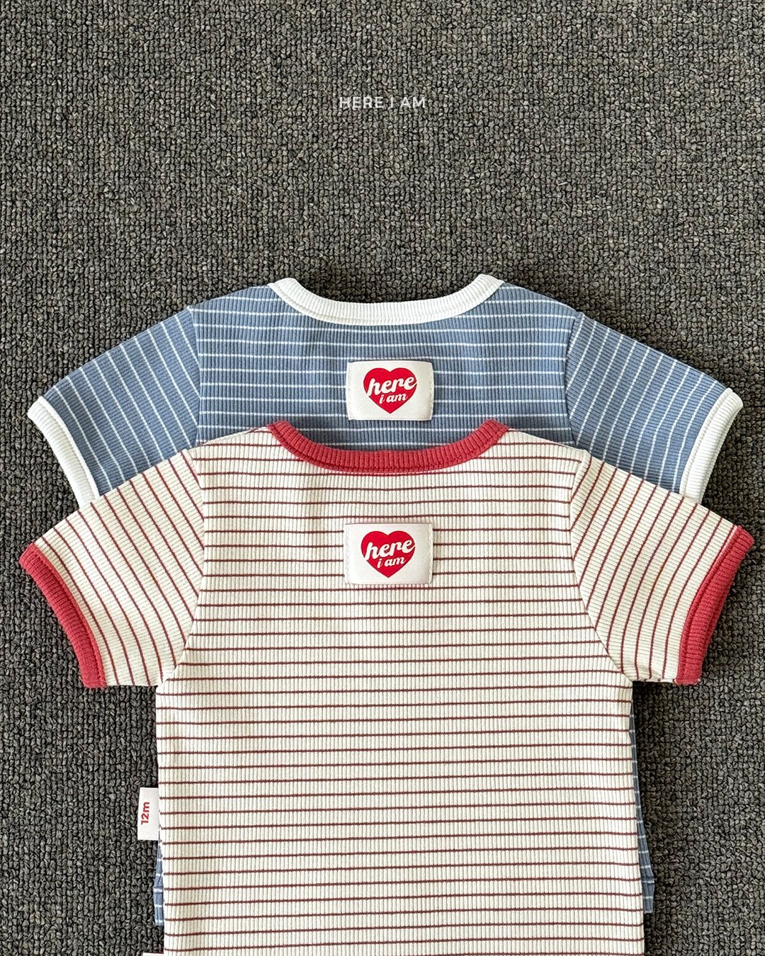 here i am 鈕扣條紋家居服套裝 08