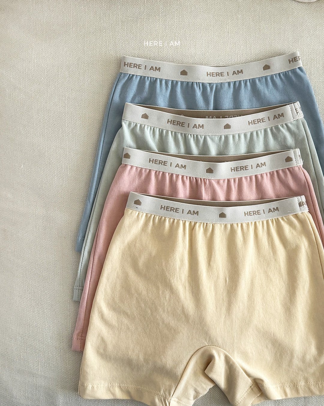 here i am 素色四角褲 11