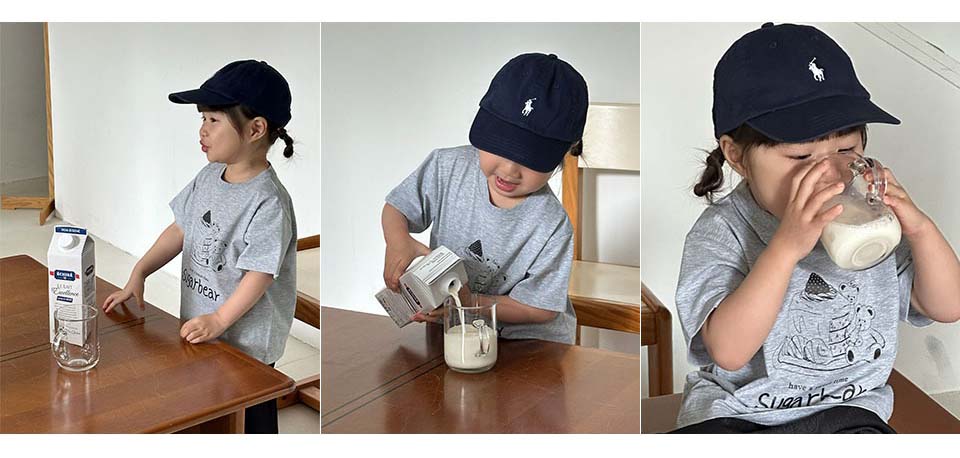 BEBOLIEN 蛋糕小熊短袖T 07