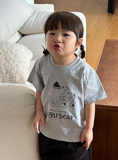 BEBOLIEN 蛋糕小熊短袖T 10