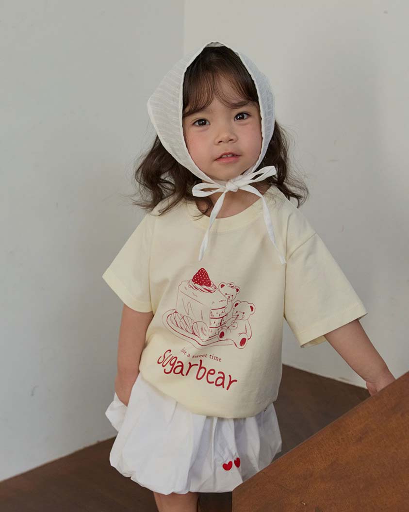 BEBOLIEN 蛋糕小熊短袖T 11