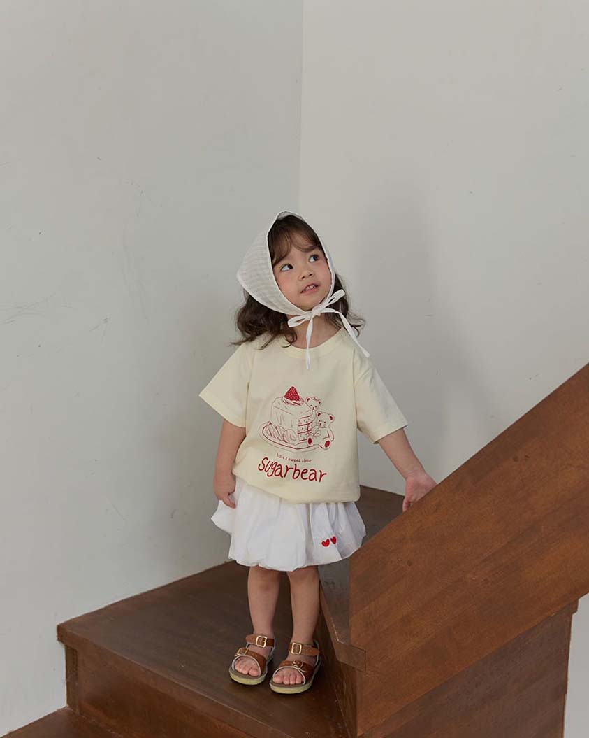 BEBOLIEN 蛋糕小熊短袖T 12