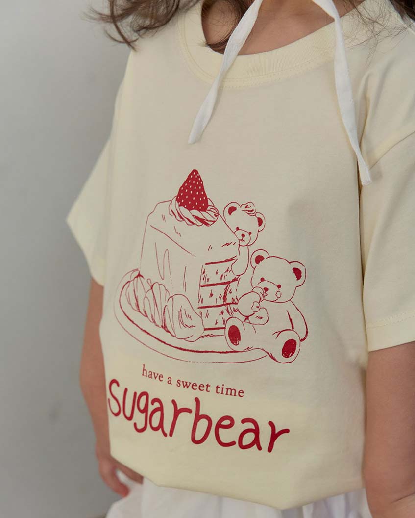 BEBOLIEN 蛋糕小熊短袖T 13